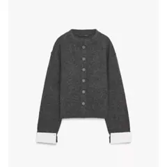 ZARA コンビニットカーディガン