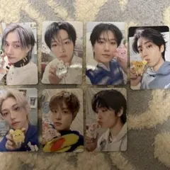 StrayKids スキズ トレカ 韓国 ペンミ 4/5 入場特典 ７枚セット