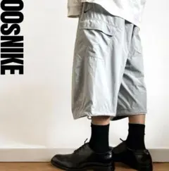 美品00s OLD NIKE XLサイズ バギーカーゴパンツ 極太ナイロンY2K