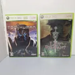 Xbox 360 TOO HUMAN •ラスト レムナント　2本セット