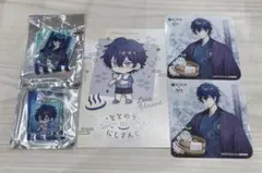 にじさんじ 極楽湯 RAKU CAFE キーホルダー コースター レオス