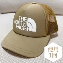 使用1回のみ美品★ノースフェイス ロゴメッシュキャップ