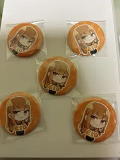 カラフルピーチえとさん2023缶バッジ5点セット