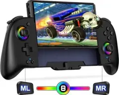 スイッチコントローラー 8色RGBライト 携帯モード専用 1000mAh S23