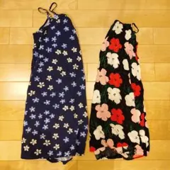 ユニクロ　ワンピース　まとめ売り　2点セット　140センチ　150センチのサムネイル