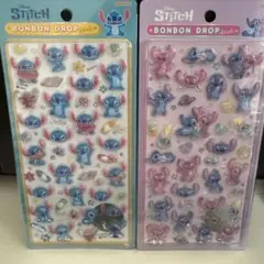 正規品　ボンボンドロップシール　スティッチ　2点セット