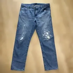 ユニクロダメージ加工 デニムパンツ