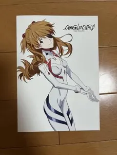 STORE 受注生産品】EVA アートプリント アスカ エヴァンゲリオン オリジナル テストプラグ 複製原画 貞本義行 アクリルスタンド