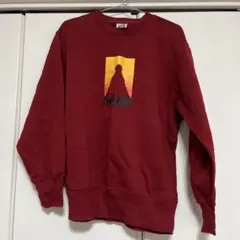 GU ジーユー　鬼滅の刃 煉獄杏寿郎 ビッグスウェットトレーナー　S