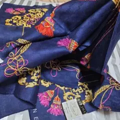 CELINE Large Collection ハンカチ 58cm　綿100%