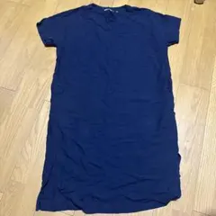 UNIQLO リネンブレンド　コクーンワンピース Ｍ