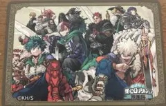 ヒロアカ 原画展　マグネットステッカー　集合