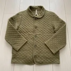 キルティングジャケット オリーブグリーン　130㎝