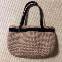 麻紐のミニバッグ