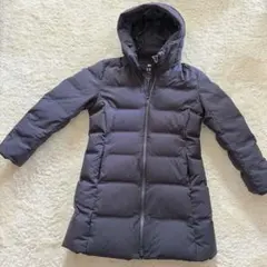 ユニクロシームレスダウンコート 紺 L