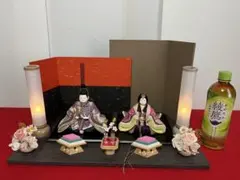 木目込親王飾り　やすらぎ