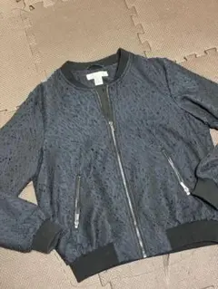 H&M ブルゾン ジャケット ネイビーのサムネイル