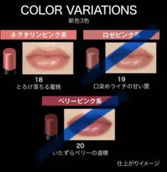 【新品】ケイト　リップモンスター　18とろけ落ちる蜜桃