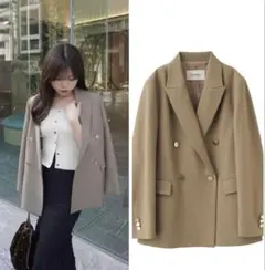 【COCODEAL/ココディール】ダブルブレストジャケット