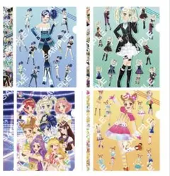 アイカツ　クリアファイル　ガチャガチャ