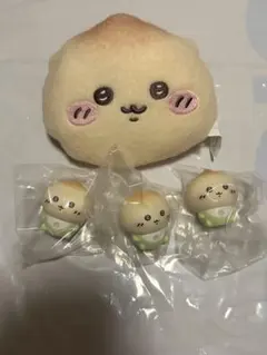 ちいかわ baby ぬいぐるみパスケースポーチ くりまんじゅう