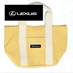 【非売品】LEXUS レクサス キャンバストートバッグ イエロー ノベルティのサムネイル