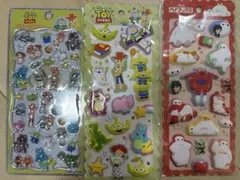 【国内正規品】ディズニープチドロップシールなど3枚セット