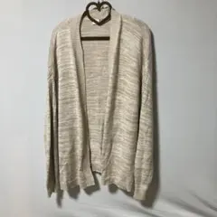 GAP ベージュ カーディガン L