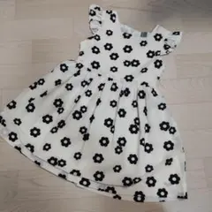 【値下げ不可】ZARA KIDS　フリル袖 花柄 ワンピース 110〜116
