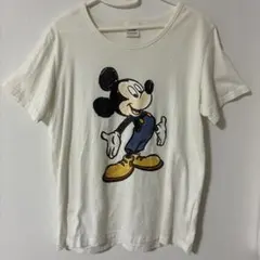 Disney ミッキーマウス Tシャツ　ホワイト