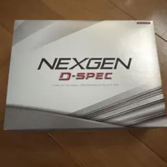 【新品】NEXGEN D-SPEC ゴルフボール 1ダース（12球入）ホワイト