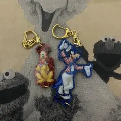ディズニー グーフィー アクリルキーホルダー 心斎橋 プルート ディズニーストア