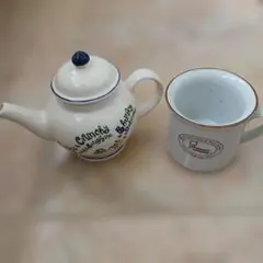 レア　ミスタードーナツMisterDonut　マグカップティーポットセット