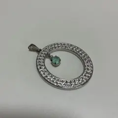 スワロフスキー系ネックレス　チャームのみ