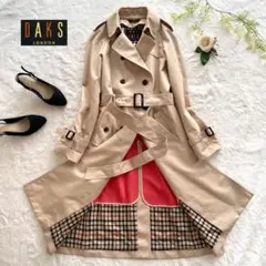 DAKS ダックス　タグ付 トレンチコート 日本製 英国王室御用達 R82 DAKS ダックス タグ付 トレンチコート 日本製 英国王室御用達 R82