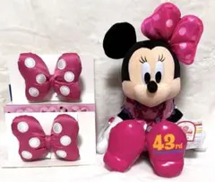 ディズニー 43周年 トゥーンタウン パジャマ ミニー ぬいぐるみ ヘアゴム ディズニー 43周年 トゥーンタウン パジャマ ミニー ぬいぐるみ