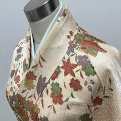 KL2896 洗える着物 小紋 身丈148cm ポリエステル 化繊