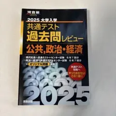2025 大学入学共通テスト過去問レビュー 公共・政治経済