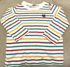 ミキハウスDOUBLE.B長袖シャツ＊80サイズ