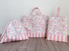 ゆめかわ♡ユニコーン レッスンバッグ 上履き入れ 着替え袋　女の子