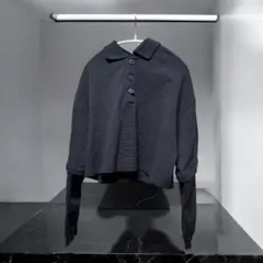 ブラック ポロシャツ GRANCY TAKATO着用