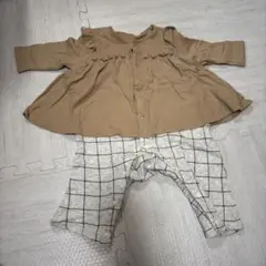 ベビー ロンパース カバーオール 70cm 綿100%のサムネイル