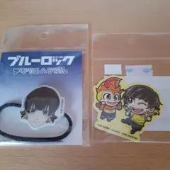 ブルーロック【蜂楽廻】アクリルヘアゴム&ステッカー