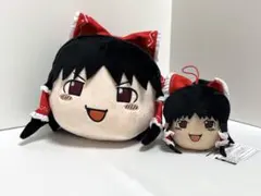 東方Project ゆっくり霊夢 ぬいぐるみ 2個セット タイトー キャラ広場