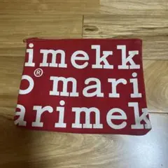 marimekko マリメッコ ポーチ レッド