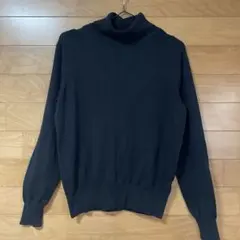 ブラック タートルネック S 長袖 ニット　Ｈ＆Ｍ　レディースのサムネイル