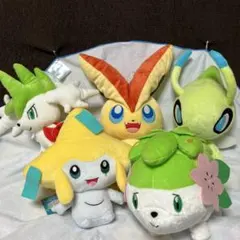 ポケモン ぬいぐるみ 6点セット ポケモンセンター限定 タグ付き - メルカリ