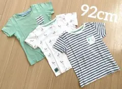 子ども服 Tシャツ 90cm 春色 男女兼用 3点 まとめ売り / NEXT