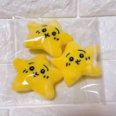 ちいかわ 流れ星 ぬいぐるみバッジ うさぎ 3個セット