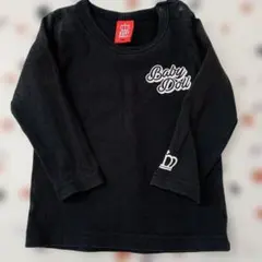 BABY DOLL ブラック長袖Tシャツ 90サイズ
